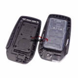 Original For Toyota Fortuner 3+1 button remote key with 433Mhz