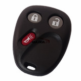 For Cadillac  2+1 button remote key blank With Battery Place