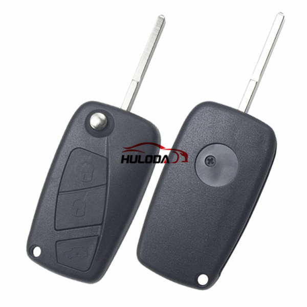 For Fiat 3 button remtoe key blank with special battery clamp with logo