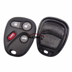 For GMC 3+1 button remote key blank Without Battery Place
