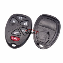 For GMC 5+1 Button remote  key shell with battery part