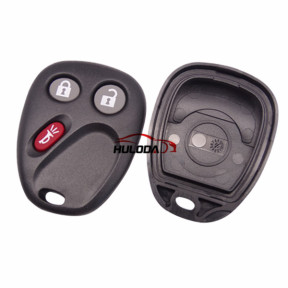 For GMC 2+1 button remote key blank Without Battery Place