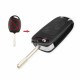 For Ford Mondeo 3 button flip remote key blank