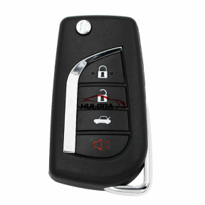 For Toyota Camry 3+1 button remote key with 314.4Mhz 4D67 Chip  FCC ID HYQ12BBY