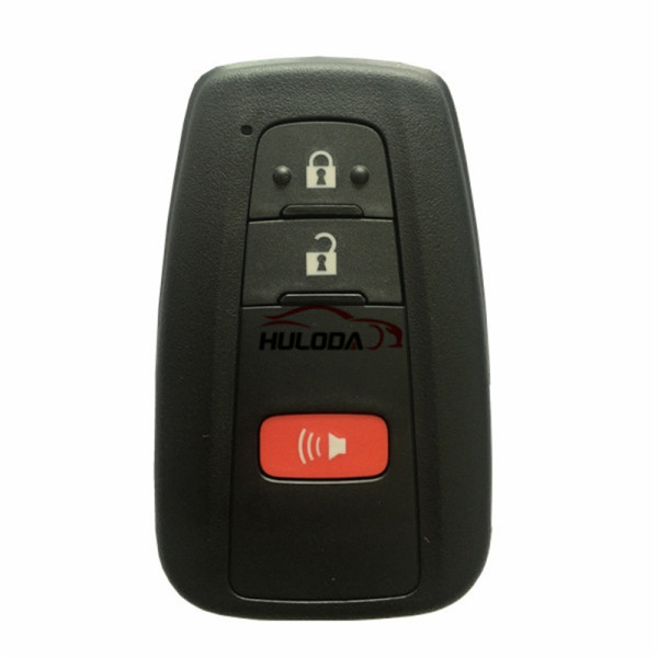 For Toyota original C-HR 2+1 button Smart Remote key with 8A chip 433mhz PCB NO.:61E470-0010 FCC ID:BR2EX Year:2018-2019