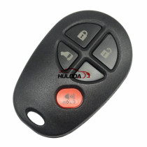 For Toyota 5 button remote key blank