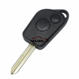 For Citroen Elysee 2 Button Remote Key Blank (No logo)