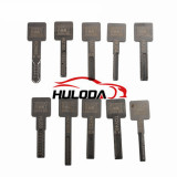 Original Honest 10 in 1 Auto Locksmith Tool Car Key Moulds for Key Profile Duplicating HU64 HU66 HU92 HU100 HU100R HU101  VA2T HY22 HON66 TOY48