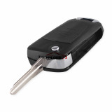 For Opel 2 button flip remote key blank with left blade