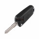 For Opel 2 button flip remote key blank with left blade