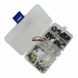 Muti-function remote key button, such as for Audi, for VW, for Toyota, for Peugeot, for Citroen etc PCB button. It is easy for locksmith engineer to use. We design into 10 series, each series haVe 20pcs button.