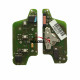Original For Peugeot ASK 3 button flip remote control with 433Mhz PCF7941 Chip for 307&407 Blade ASK Model
