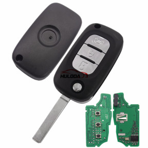 After Market For Benz smart 3 button remote key with 4A 434mhz PCF7961M