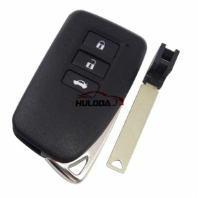 Lexus 3 button modified remote key blank