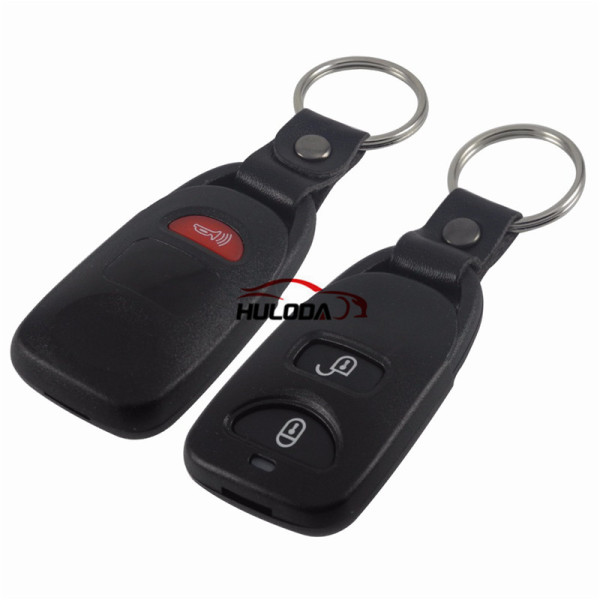 For Kia 2+1 button remote key blank without logo