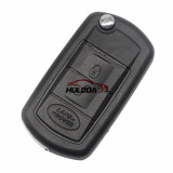 For Landrover 3 button  flip remote key blank without Logo (high quality）(BMW style)