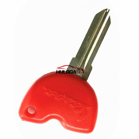 For Piaggio Motorcycle transponder key case with right blade (red)        for vespa 3vte 125 gts gtv 250 300