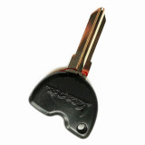 For Piaggio Motorcycle transponder key case with right blade (black) for vespa 3vte 125 gts gtv 250 300