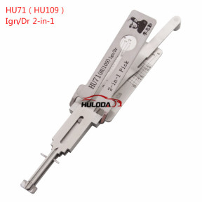 HU71 for Landrover and SCANIA trunk 2 in 1 decode and lockpick
