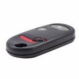 For Honda 2+1 button remote key blank with Red Panic (Without Logo)