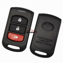 For Toyota 2+1 Button   remote key Shell，with silicone key pad