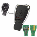 For Benz Modified Silver 3 button remote key 433MHz NEC Chip HU64 for benz 2005-2008 model
