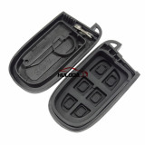 For Chrysler 3+1 button  remote key shell with blade
