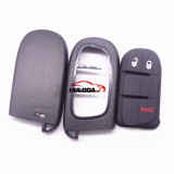 For Chrysler 2+1 button  remote key shell with blade