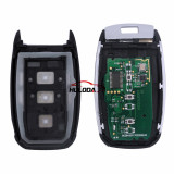 For Kia K4/K5 keyless 3 button Smart remote key with 47 chip smart card HITAG3 433Mhz
