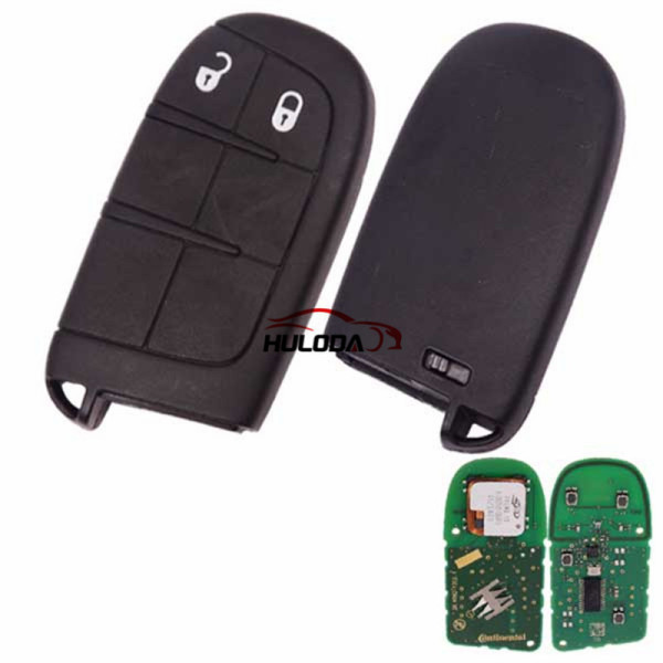 For GMC Dodge 2 button remote key with 433Mhz with logo