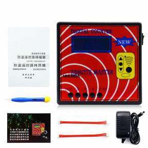 Digital Counter Remote Master Frequency Display Remote Copier Fixed/Rolling Code Remote Regenerator fequency tester, Remote Control Duplicator Key Programmer frequency counter regenerate RF copy Auto tool