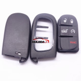 For Chrysler 4+1 button  remote key shell with blade