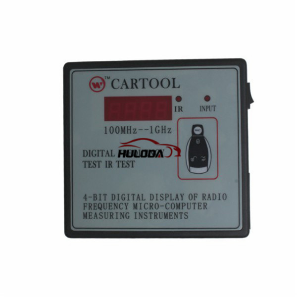 CARTOOL Car IR Infrared Remote Key Frequency Tester (Frequency Range 100-500MHZ) Digital frequency test IR Test