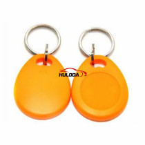 orange colour ID copy buckle, ID big buckle, repeatable ID buckle, access control community buckle