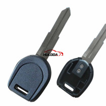 For Mitsubishi transponder key balnk （with left blade) no  logo
