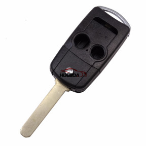 For Honda 2+1 button flip remote key shell  with logo