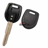 For Mitsubish transponder key blank with right blade (can put TPX chip)