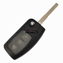 For Ford Focus remote key shell,The truck button with '2x'