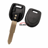 For Mitsubish transponder key blank with left blade (can put TPX long chip)