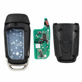 Aftermarket For Ford 3 button remtoe key with 434mhz with 49 chip FCCID: DS7T-15K601-B