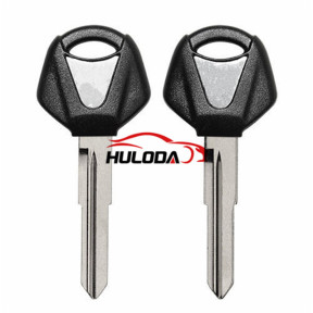 For yamaha motorcycle transponder key blank (black) with right blade