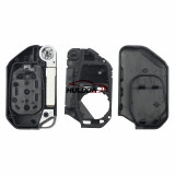For Jeep 3+1 button folding remote key shell without logo