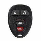 For Buick 4 button remote key blank Without Battery Place