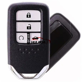 For Honda 4 Buttons  Smart Car Remote  Key Shell ，used  for Honda Fit Odessey City Jazz XRV Venzel HRV CRV Accord Insert Key Case