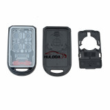 For HONDA 5+1 Buttons Repalcement Key Case ,For Odyssey 2005-2010 Car Key Keyless Entry Remote Key Fob Shell Cover