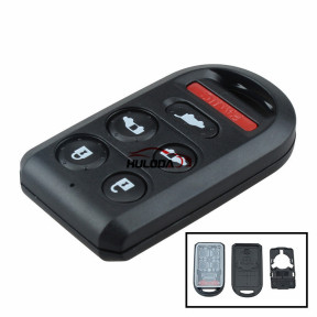  For HONDA 5+1 Buttons Repalcement Key Case ,For Odyssey 2005-2010 Car Key Keyless Entry Remote Key Fob Shell Cover