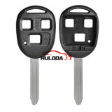 Enhanced version for toyota 3 button remote key blank with TOY43 blade