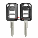 Enhanced version for Mitsubishi 2+1 button  remote key blank with  MIT11R blade