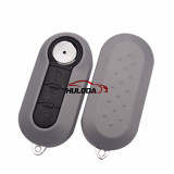 For Fiat 3 button remote key blank grey color