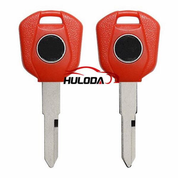 For Honda-Motor  bike key blank, red corlour